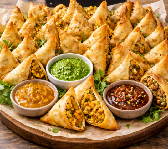 TRIO OF SAMOSA 